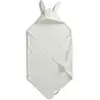 Elodie Cape de bain lapin Vanilla White (80 x 80 cm)