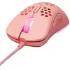 Deltaco Lightweight Gaming Mouse,RGB GAM108P (Filaire), Souris, Pink