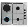 Electrolux Plaque de cuisson mixte 60cm 4 feux acier inox - EGL62821OX