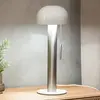 Markslöjd, Lampe de table, COSTA Table 1L Satin Nickel/White