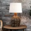 Markslöjd, Lampe de table, Paglia 1 lampe de table Beige/Natural (E27)