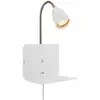Markslöjd, Applique + plafonnier, CUARTO Wall 1L White