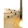 Suspension florale - MARKSLÖJD - Styrka - 75 cm - Beige - Verre ambré