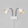 Markslöjd, Applique + plafonnier, CIRO Wall 2L White/Steel