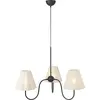 Markslöjd, Suspension, VEYA Pendant 3L Black/Beige (E14)