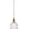 Markslöjd, Suspension, GOTA Pendant 1L Antique Brass/ Clear (E14)