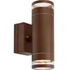 Markslöjd, Éclairage d'extérieur, LUNO Wall 2L Brown (400 lm, IP65)