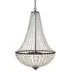 KERIA Lustre GRANSO (3x40W) en verre et métal noir