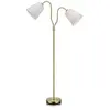 Markslöjd MODENA-Lampadaire 2 Lumières Métal/Tissu H152cm
