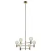 Markslöjd CAPITAL-Suspension 6 lumières avec 3 bras orientables Métal ...