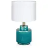 Markslöjd Lampe À Poser Textile Cous Avec Pied Céramique