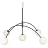 Markslöjd HEAVEN-Suspension 5 lumières Métal/Verre Opalin Ø117cm