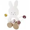 Jouet en bois à tirer - JABADABADO - Boulier Lapin - Multicolore - Bois massif - 12 mois et plus