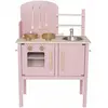 Jabadabado Kinder Speelkeuken - Keuken incl. accessoires - Roze - Kitchen with pot & pan pink