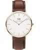 Daniel Wellington, Montre, St Mawes, Rose, (Montre analogique, 40 mm)