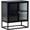 Venture Home, Vitrine + meuble buffet, Garis (70 x 40 x 80 cm)