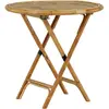 Hioshop Cane salontafel tuin Ø90cm natuur.