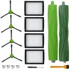 SOLLBRY Accessoires de Remplacement Aspirateur pour Roomba j7 j7+ i7 i7+ i7 Plus E5 E6 E7 8 i8+ i6 i6+ i3 i3+ i4 i4+Pièces de Rechange, 4 Filtre,4 Brosses