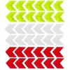 SOLLBRY Bande Reflechissante Autocollante 36 Pièces Autocollants Réfléchissants Autocollante Moto Reflechissante Autocollant Voiture Stickers Reflechissant
