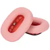 SOLLBRY Coussinets d'Oreille, 2pcs Coussins d'oreille Remplacement Oreillettes en Mousse à Mémoire de Forme en Cuir Protéiné Souple Coussinet de Rechange