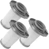 Sollbry Lot de 3 filtres de rechange pour aspirateur Rowenta - Filtre de remplacement pour Rowenta X-Force Flex 8.60 RH96, X-PERT 6.60 RH68,RH9637