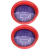 2 Pièces Aspirateur Filtre Pièces de Rechange Adaptées pour Dibea D18 D008Pro Aspirateur Filtre Noyau - Sollbry