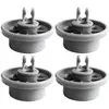 SOLLBRY 165314 Roulettes Lave Vaisselle pour Panier Inférieur Compatible avec Bosch Siemens Neff Lave Vaisselle Remplacez AP2802428 PS3439123 par Poweka (4