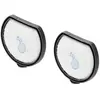 Sollbry - Lot de 2 AEF167 pour QX9 (2 pré-Moteur lavables, aspirateurs...