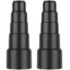Lot de 2 adaptateurs de tuyau d'aspirateur universels pour le raccordement au tuyau d'aspirateur 23 mm, 30 mm, 34 mm, 42 mm, 50 mm - Sollbry