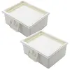 Sollbry - Lot de 2 filtres hepa BBZ156HF pour aspirateur Bosch GL-40 G...