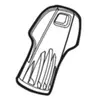 Thule TH50283   Clé en plastique, multicolore, taille universelle