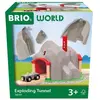 Ravensburger BRIO World   36044 Ontploffende tunnel | Set speelgoedtreintjes voor kinderen vanaf 3 jaar
