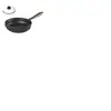 Skeppshult poêle en fonte 24 cm hêtre, Poêle + casserole, Noir