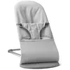BabyBjörn Wipstoel Bliss - Geweven mélange - Lichtgrijs - Ergonomisch - Verstelbaar - Inklapbaar