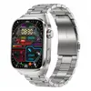 INF Montre intelligente, ECG, fréquence cardiaque, tension artérielle, sommeil Argent