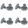 Roulettes de panier pour lave-vaisselle - INF - Pack de 8 DarkGrey 40 mm - AEG, Privileg, Zanussi