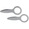 Bahco Lames Droites Plates 15 Mm 2 Unités