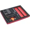 Bahco Clé à Cliquet Pear Head Set And 1/4´´ Sockets In Foam Tray 2/3 F...