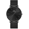 Montre Daniel Wellington Ashfield Classic - onyx/black - 40 mm