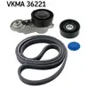 Poly V-riem set VKMA36221 SKF