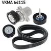 SKF Kit de courroie d'accessoire pour MAZDA: 3, 6 (Ref: VKMA 64115)