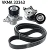 Poly V-riem set VKMA33343 SKF