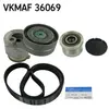 Multiriem set VKMAF36069 SKF