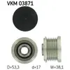 Dynamovrijloop VKM03871 SKF