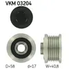 Dynamovrijloop VKM03204 SKF