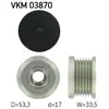 Dynamovrijloop VKM03870 SKF