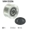 Dynamovrijloop VKM03206 SKF