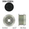 Dynamovrijloop VKM03824 SKF