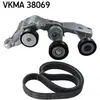 Multiriem set VKMA38069 SKF