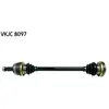 Aandrijfas VKJC8097 SKF